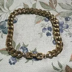 GIVENCHY ジバンシィ ブレスレット ゴールド Gロゴ チェーン 喜平のサムネイル