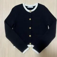 zaraカーディガン