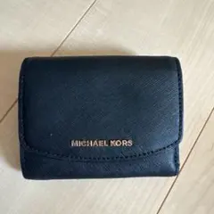 MICHAEL KORS ブラック 二つ折り財布
