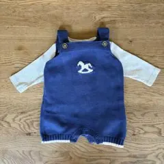 【早い者勝ち】petit main ロンパース・サロペットセット 70