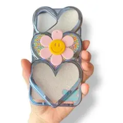 no101】1点物 iPhone16デコケース デコスマホ デコ電 デコケータイ