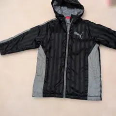 PUMA ストライプ柄フード付きジャケット★140