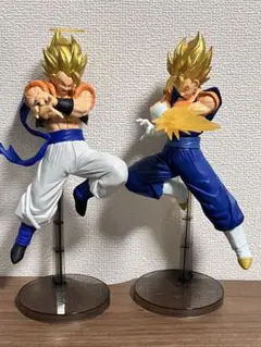 ドラゴンボール悟空、ベジータ、ゴジータ、ベジットフィギュア7体セット ゴジータ(超サイヤ人/SSGSS)レビュー】 ドラゴンボールZ SOLID
