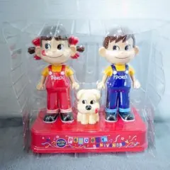 非売品　復刻版レトロ　卓上首振りペコちゃん人形 不二家創業100周年　新品未開封 不二家創業100周年記念 復刻版首振りペコちゃん人形 非売品 - メルカリ