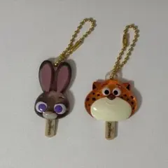 ズートピア　アイスキャンディーチャーム　ジュディ　クロウハウザー