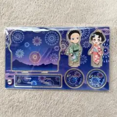 鬼滅の刃 花火大会2025 狛治と恋雪 A賞 ジオラマアクリルスタンドセット