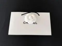 CHANEL フラワー付きショップ袋