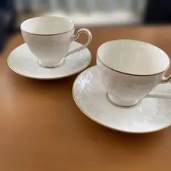 Noritake ノリタケ　カップ&ソーサー　ペアセット