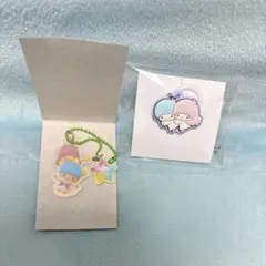 サンリオ ダブルチャームグミ リトルツインスターズ　にじほしキャンディ　キキララ