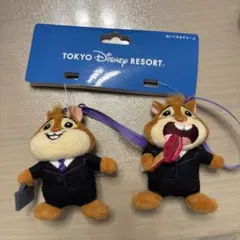 ディズニーランド　ズートピア　レミング　ぬいぐるみチャーム　ぬいぐるみマスコット