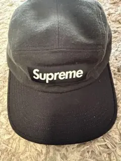 Supreme キャンプキャップ　ブラック