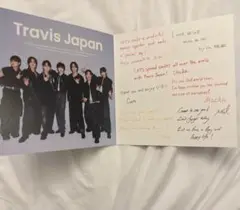VIP特典　TravisJapan メッセージカード　WORLDツアーアメリカ