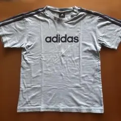 adidas ライトブルー Tシャツ