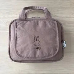 miffy ベビザラス限定おむつポーチ くすみピンクのサムネイル