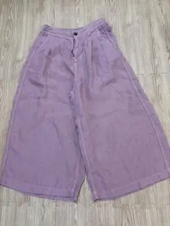 D.M.G レディースパンツ 麻100% made in Japan