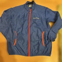 中古品mont-bellジャケット青130 クリーニング済み⭐︎説明文必読