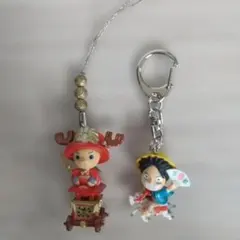 京都限定ワンピース　ストラップ・キーホルダーセット　ご当地　自宅保管品　未使用