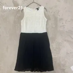 48【フォーエバー21】ノースリーブチュニック バイカラー Ｓサイズ