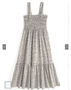 グレイル　花柄シャーリングティアードキャミワンピース