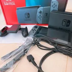 美品!!Nintendo Switch 本体　グレー