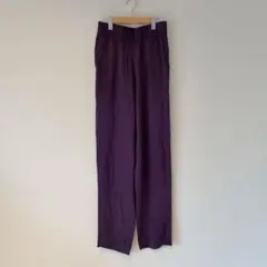 DRIES VAN NOTEN パープル イージーパンツ 36