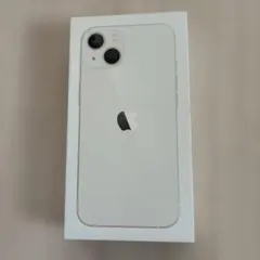 Apple iPhone 13 ホワイト 箱のみ。※充電ケーブル付き