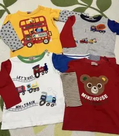 ミキハウス mikihouse プッチーくん ベビー トップス まとめ売り