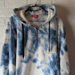 CAPTURE パーカー　フリース　ダイダイ　LL