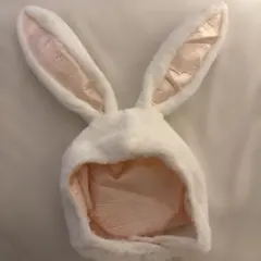 美品ウサギの耳付きコスプレ帽子