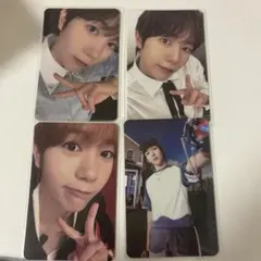 NCT WISH リョウ RYO QQ Music コンプセットトレカ 4枚