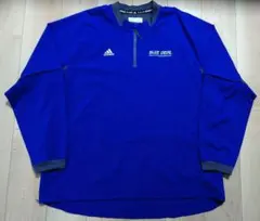 NCAA デューク大学 adidas ハーフジップナイロンジャケット 【2XL】