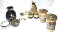 金閣寺・清水寺茶道具湯呑他11点セット