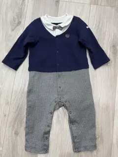 【美品】ミキハウス　セレモニースーツ　お食い初め　誕生日　結婚式　綿100％