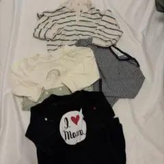 【まとめ売り】70 男の子 ベビーロンパース