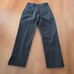 Spick&Span パンツ　ネイビー　麻　コットン