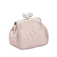 【新品未使用未開封】マリークワント　がま口ポーチ ピンク　完売品