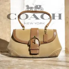 希少 美品 コーチ ショルダーバッグ ハンドルバッグ ソーホー 肩掛け