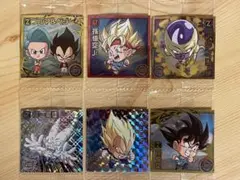 ドラゴンボール 超戦士シールウエハース超 超絶感謝の十周年 シール6枚セット