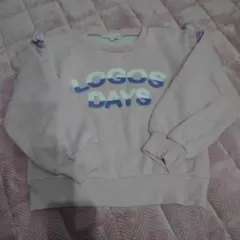 LOGOS DAYS 裏起毛トレーナー 130