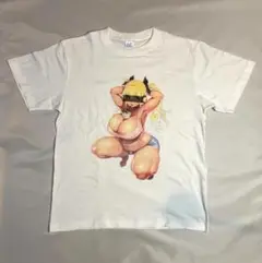 すーぱーぽちゃ子　むちむち　爆乳　ギャル　Tシャツ