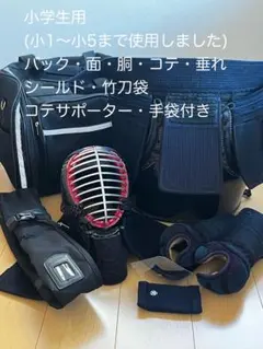 剣道 防具一式 5点セット 面 胴 垂れ 小手 収納袋 大人用 初心者 部活 