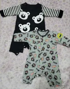 【２点セット】ロンパース60～70cmと70～80cm