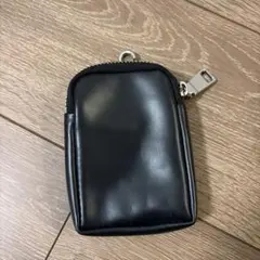 カラビナ付き　ポーチ