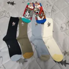 トムとジェリー ソックス 6足セット