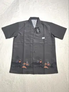 未使用 GLAD HAND BULL ORIGINAL オープンカラーグレー Ｌのサムネイル