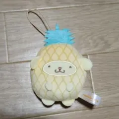 ポムポムプリン パイナップル マスコットキーホルダー