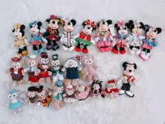 ディズニー ぬいぐるみバッジ まとめ売り