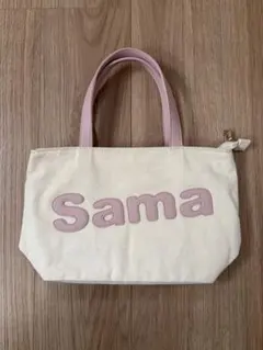 SamanthaThavasaハンドバッグ クリーム&ピンク