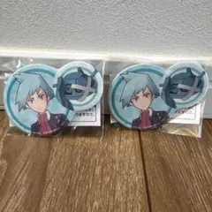 ポケモンマスターズEX ダイゴ＆メタグロス 缶バッジ 2個セット