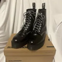 ドクターマーチン Shriver Hi 厚底　ブーツ UK6 25cm ヒール